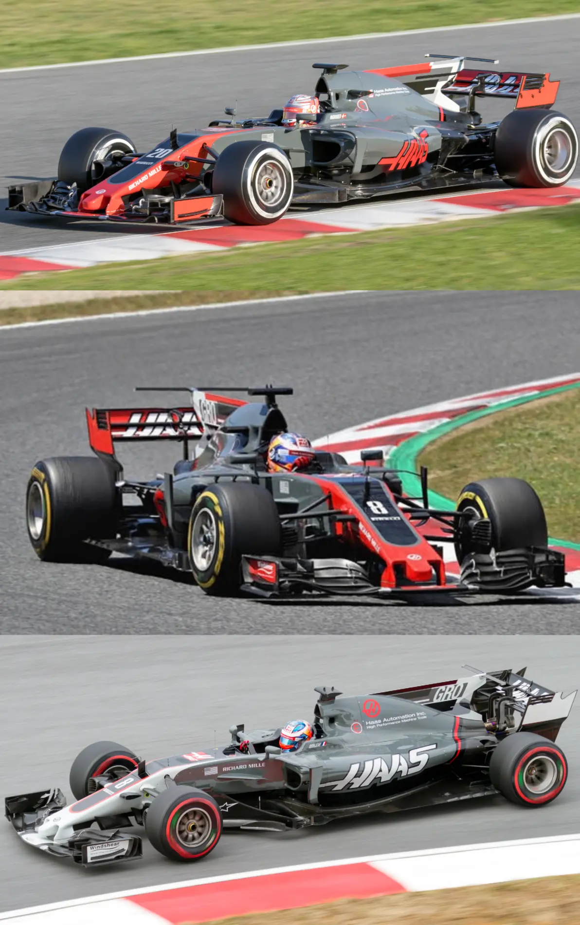 红牛二队力克哈斯车队，诺里斯统治全场